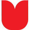 A simple red tulip icon with a symmetrical, stylised shape on a light grey background—perfect for highlighting new land release opportunities or Campbelltown land for sale.